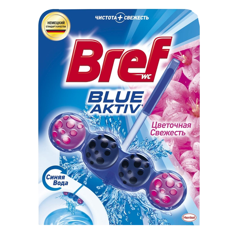 Блок для унітазу BREF Квіткова свіжість, 1х50г